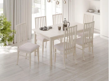 Dining table VEGA 01A (90X160X200) ANTIK GOLD (1) 