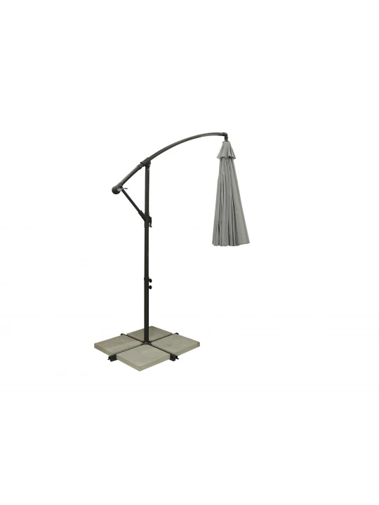 Садовые аксессуары KOOPMAN UMBRELLA BANANA SHANGHAI GREY (4 STONE) (FC3000420)