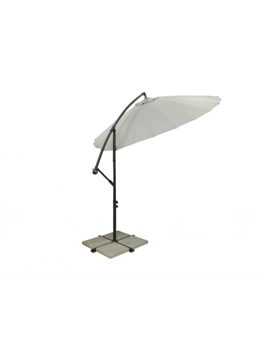 Садовые аксессуары KOOPMAN UMBRELLA BANANA SHANGHAI GREY (4 STONE) (FC3000420)