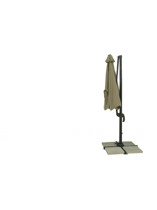 Այգու պարագաներ KOOPMAN UMBRELLA ROMA 300CM DARK GREY (4 STONE) (FD4300930)