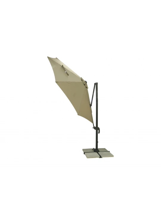 Այգու պարագաներ KOOPMAN UMBRELLA ROMA 300CM DARK GREY (4 STONE) (FD4300930)