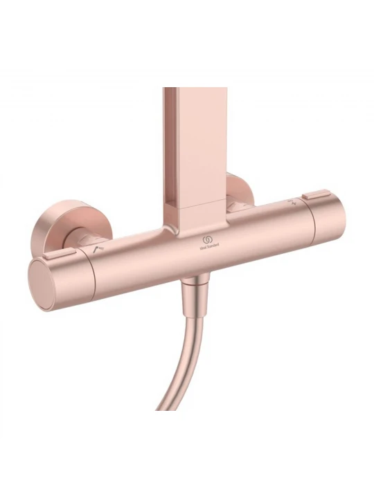 Душ-кран IDEAL STANDARD CERATHERM ALU+SHR SYS TH 2F 260MM 2S RO (BD583RO)