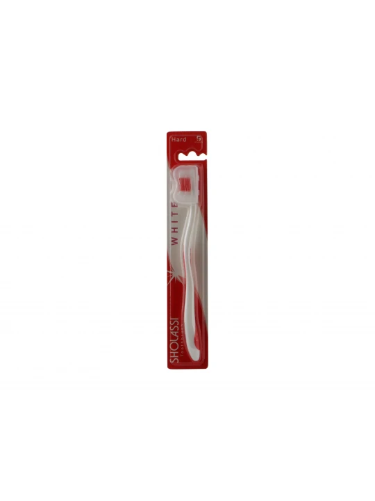 Аксесуар для ухода полостью рта SHOLASSI TOOTHBRUSH N1 HARD RED (231319) 