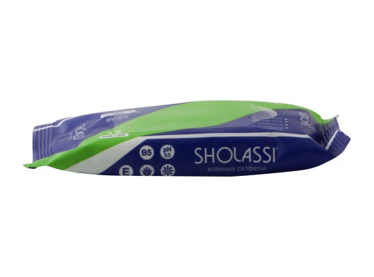 Влажные салфетки SHOLASSI N15 ANTIBACTERIAL (231463) 