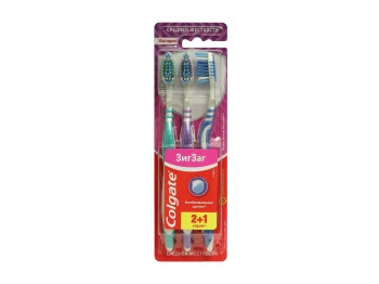 Аксесуар для ухода полостью рта COLGATE Խոզանակ Զիգզագ 2+1 (002113) 