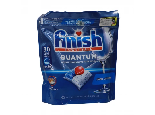 Սպասք լվանալու միջոց FINISH PODS QUANTUM 30 PC (003763) 