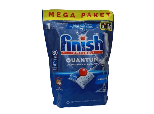 Սպասք լվանալու միջոց FINISH PODS QUANTUM 80 PC (003817) 