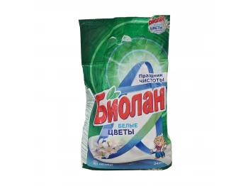 Стиральный порошок BIOLAN AUTOMAT WHITE 2400 GR (011087) 