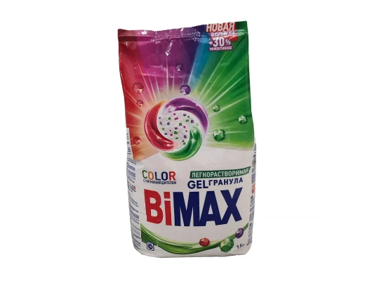 Стиральный порошок BIMAX POWDER ANTI-STAIN COLOR 1.5KG (012251) 