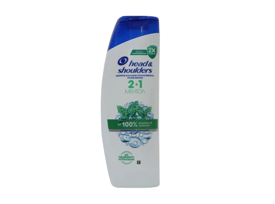 Шампунь HEAD & SHOULDERS MENTHOL 2IN1 400 ML (028522) 
