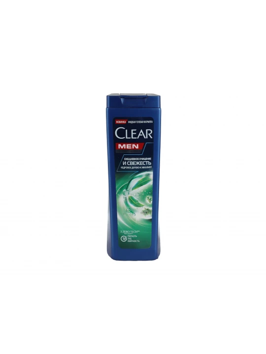 Шампунь CLEAR SHAMPOO CLEAN &FRESH EUCALYPTUS MEN 380ML (033111) 