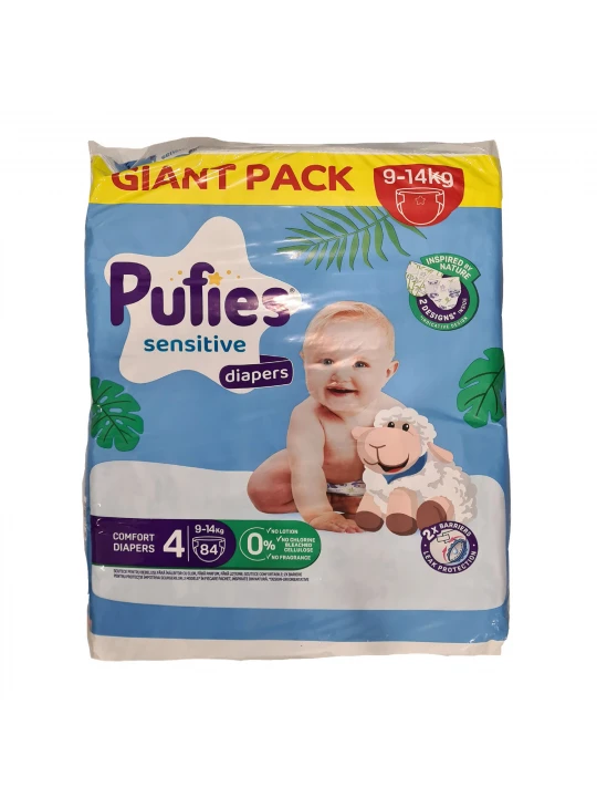 Подгузник PUFIES GIANT PACK MAXI84 N4 (036354) 