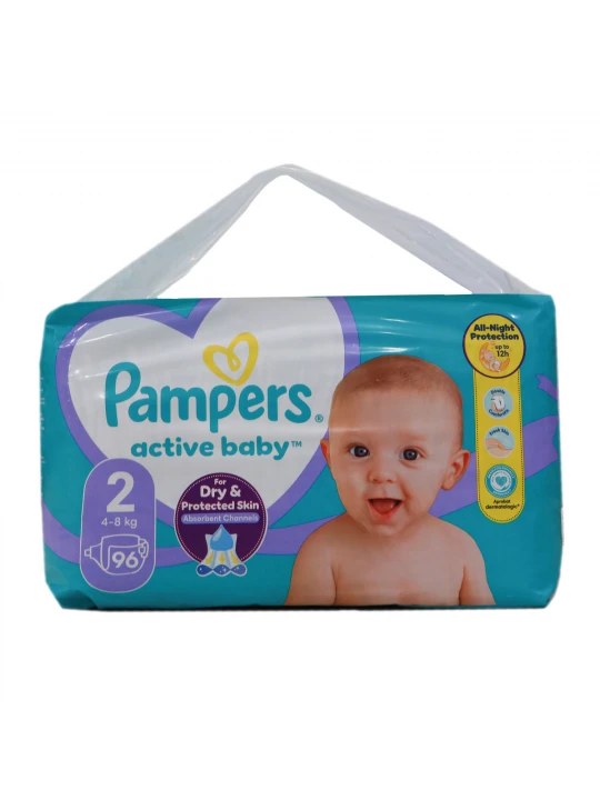 Տակդիր PAMPERS GP N2 (4-8KG) 96PC (045787) 