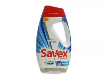 Washing gel SAVEX LIQUID PREMIUM WHITE 0.945 L (047817) 