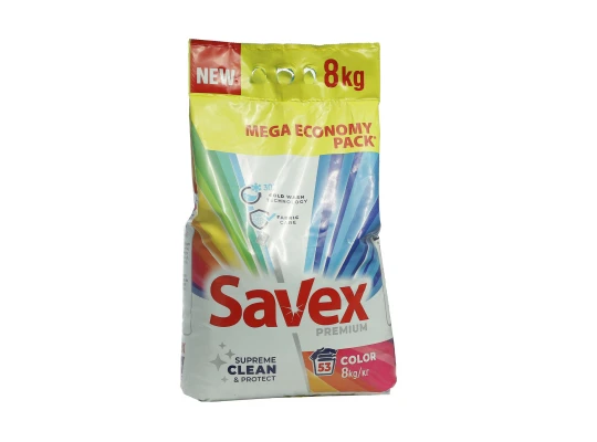 Լվացքի փոշի SAVEX PREMIUM COLOR 8KG (047961) 
