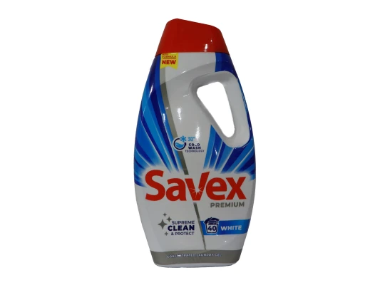 Гель для стирки SAVEX PREMIUM WHITE 1800 ML (048036) 