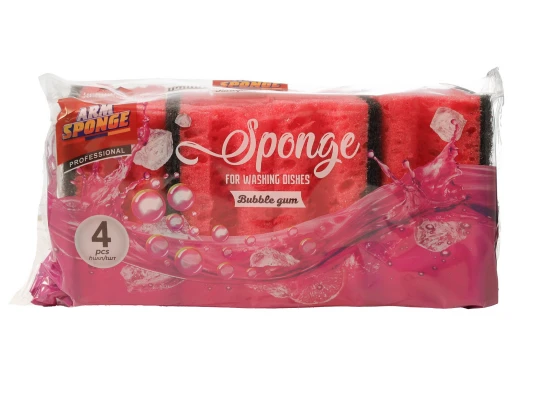Kitchen sponge and scourer ARMSPONGE ARM243C 4 PC (061762) 
