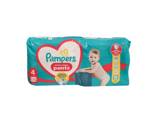 Diaper PAMPERS Pants JP S4 52 Մանկական Տակդիր-Վարտիք (069264) 