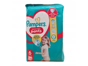Подгузник PAMPERS PANTS JP S6 44  Մանկական Տակդիր-Վարտիք (069356) 