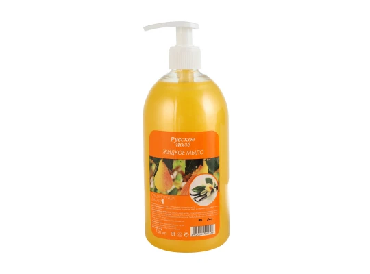 Liquid soap RUSKOE POLE Տանձ և վանիլ 750 մլ (092556) 