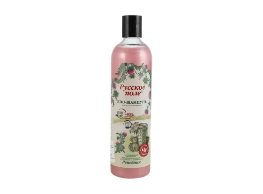Shampoo RUSKOE POLE Բիո կռատուկ 400 մլ (094697) 