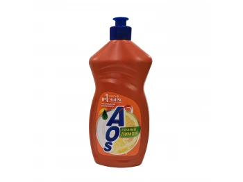 Средство для мытья посуды AOS LIQUID LEMON 450ML (095469)