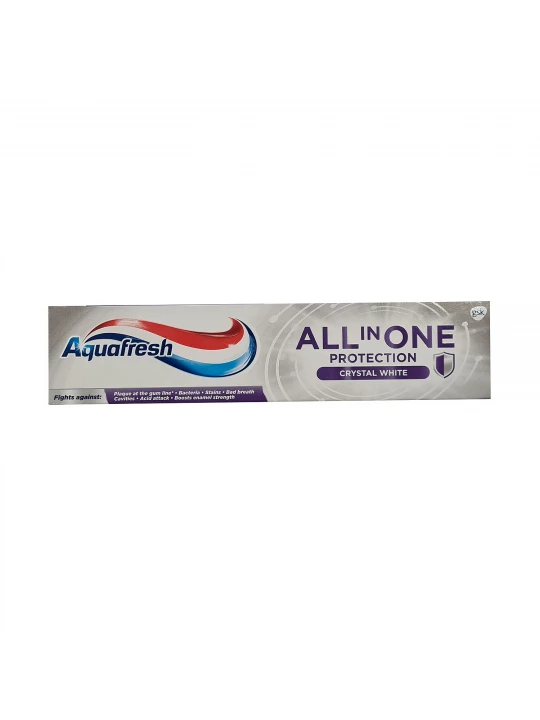 Բերանի խոռոչի խնամք AQUAFRESH 108591 ALL-IN-ONE PROTECTION WHITENING 100ML (158208) 