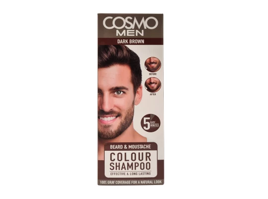 Shampoo COSMO Դեմքի Մազերի Համար Մուգ Շականակագույն 180մլ (158960) 