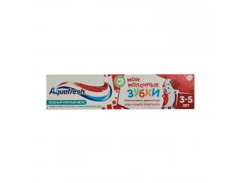 Tooth paste AQUAFRESH Ատամի Մածուկ Իմ Կաթնային Ատամիկները 3-5տ 50մլ (160270) 