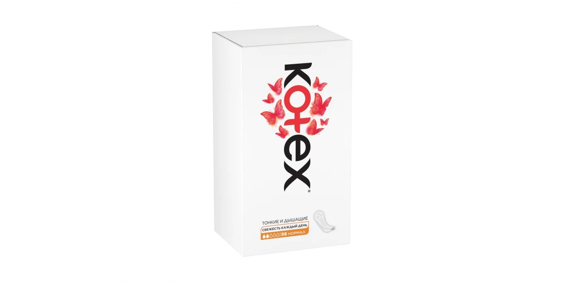 Проклада KOTEX NORMAL LINERS EVERYDAY 56PC (548050) 