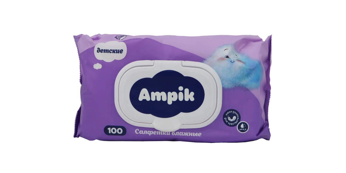 Թաց անձեռոցիկ AMPIK 100PC (00249) 