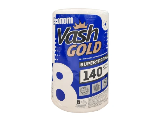 Ткань для чистки VASH GOLD Էկոնոմ 140 հատ (307833) 
