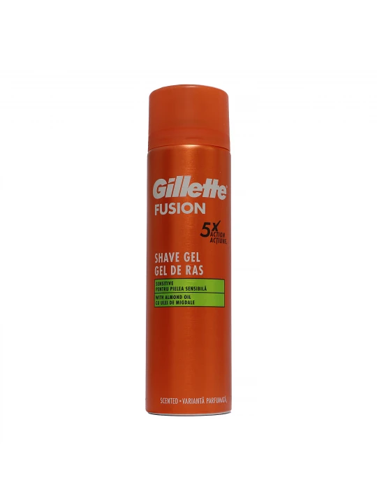 For shaving GILLETTE SHAVE GEL ALMOND OIL 200ML(464739) 