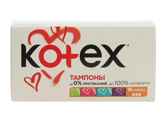 Միջադիր KOTEX TAMPON NATURAL ORG 1X12 (534565) 