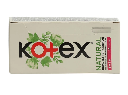 Միջադիր KOTEX TAMPON SUPER NATURAL 1X12 (577401) 