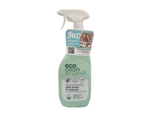 Cleaning liquid GRASS 125697 CRISPI ECO SPRAY FOR GLASS 600 ML (603724) 
