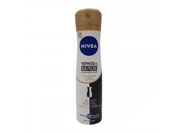Дезодорант NIVEA 82282 SPRAY BLACK & WHITE SMOOTH SILK 150ML (623638) 