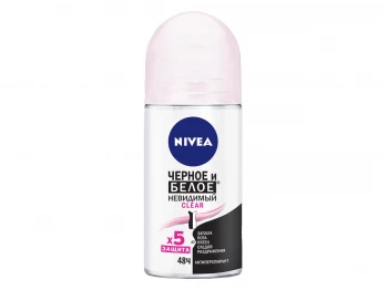 Դեզոդորանտ NIVEA 82240 ROLL-ON BLACK &WHITE CLEAR 50ML (035264) 