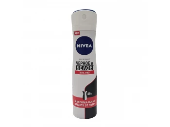 Deodorant NIVEA 84175 SPRAY WOMAN BLACK & WHITE MAX PRO 150ML (833464) 