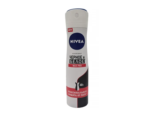 Դեզոդորանտ NIVEA 84175 SPRAY WOMAN BLACK & WHITE MAX PRO 150ML (833464) 