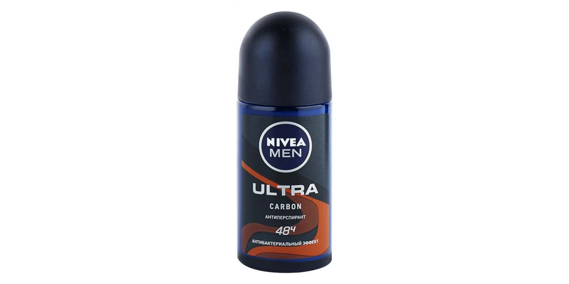 Дезодорант NIVEA 85366 ROLL-ON ULTRA CARBON 50ML (634290) 
