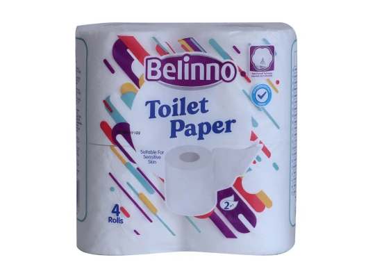 Toilet paper BELINNO DELUX 2PLY 4PSC (710121) 