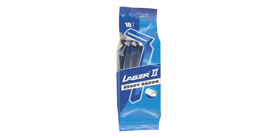 Սափրվելու պարագա LASER BLADE BLUE 2 ONE USE 10PC (101147) 
