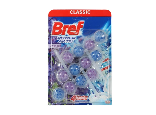 Թարմեցուցիչ BREF TOILET TABLETS LAVENDER  3X50GR (956277) 