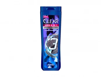 Shampoo CLEAR SHAMPOO MEN 3in1 ACTIVE CORNER  380ML (605183) 