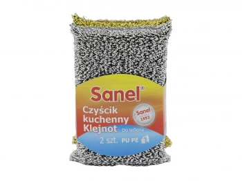 Kitchen sponge and scourer SANEL DO TEFLONU 2 PCS (047395)