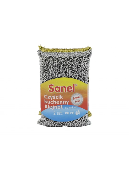 Kitchen sponge and scourer SANEL DO TEFLONU 2 PCS (047395)