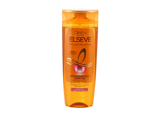 Шампунь ELSEVE SHAMPOO GLOSSY SHINE ROSE OIL 400ML P66029 (087814) 