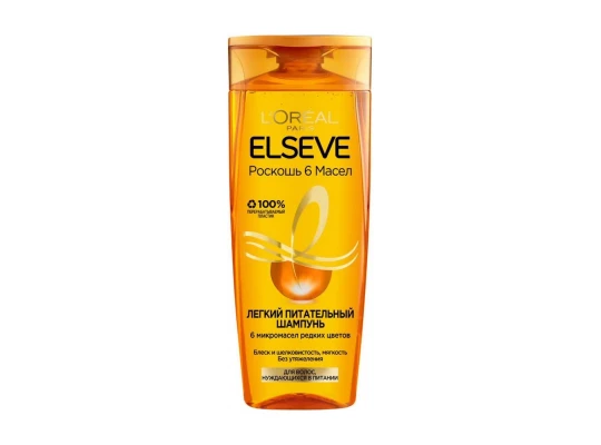 Shampoo ELSEVE SHAMPOO NEW 6 OILS 250ML P65669 (087791) (448754) 