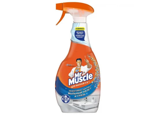 Մաքրող միջոցներ MISTER MUSKUL EXSPERT FOR BATH 5in1 500ML (002676) 